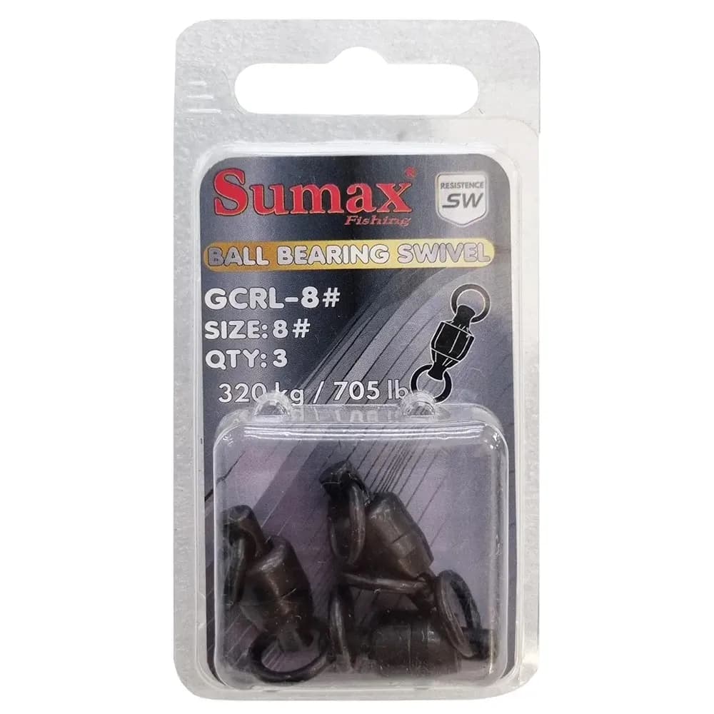 Pesca Sumax Accesorios Girador Gcrl-8# C/5PCS