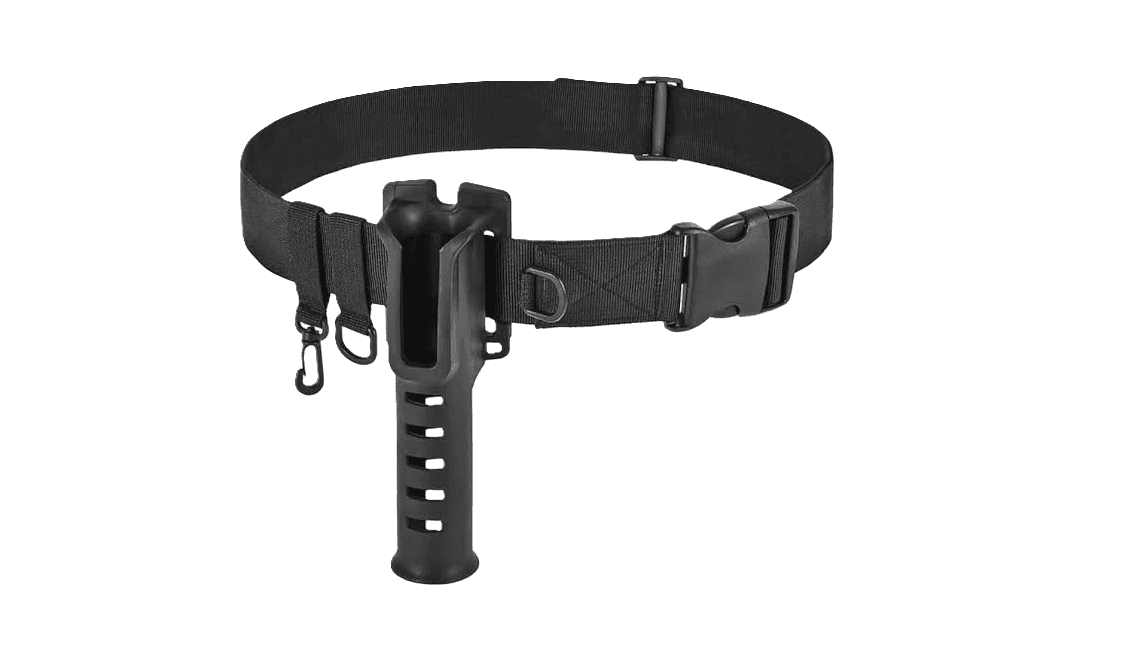 Cinto de Pesca Sumax Su-2424-1 com Suporte para Vara Preto