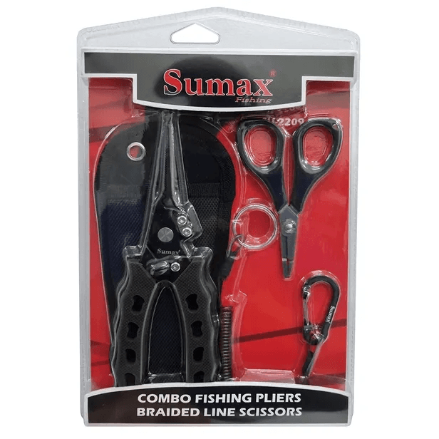 Combo de Pesca Sumax Su-2209 Tesoura com Alicate