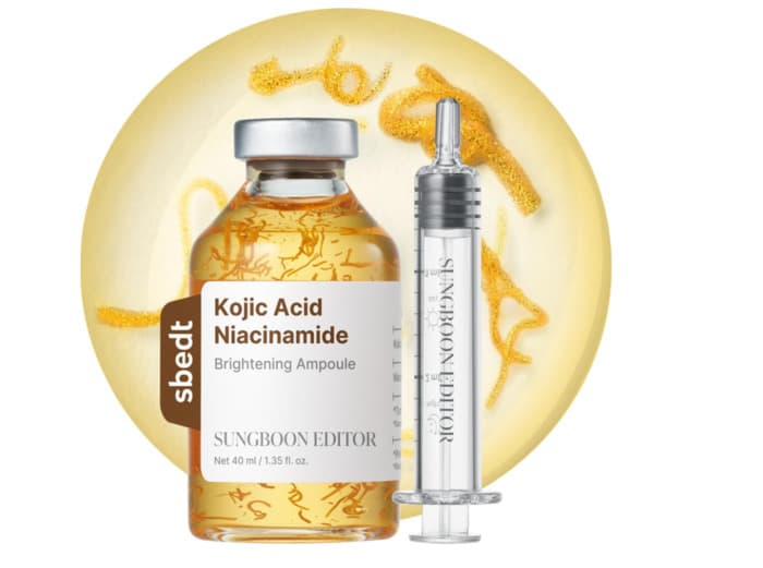 Ampola Clareadora Sungboon Editor com Ácido Kójico e Niacinamida 40ml