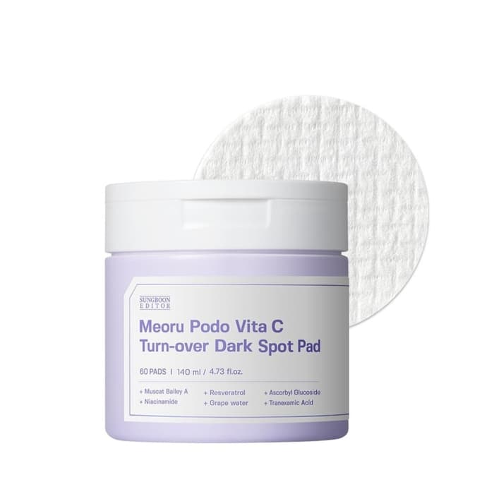 Sungboon Editor Meoru Podo Vita C Turnover Dark Spot 60PAD