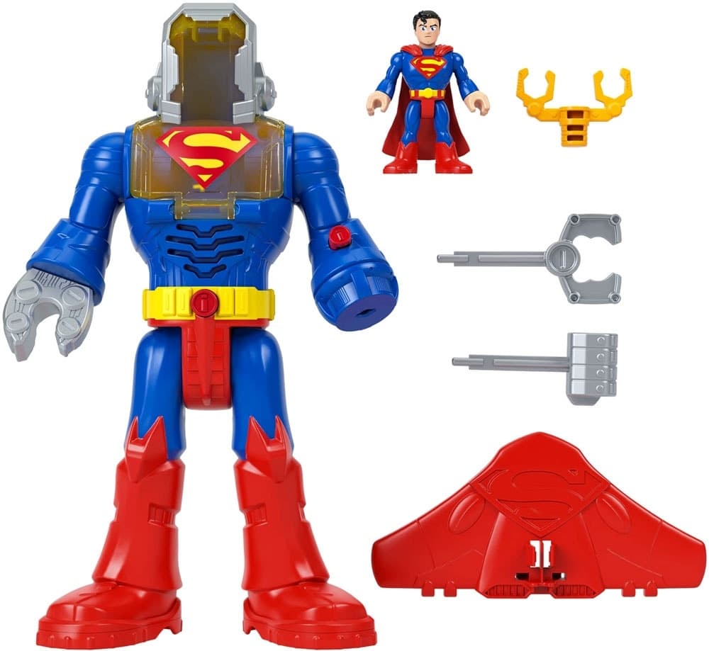 Brinquedo Superman Insider & Exo Suit Imaginext Dc Super Friends Fisher-Price Jct47