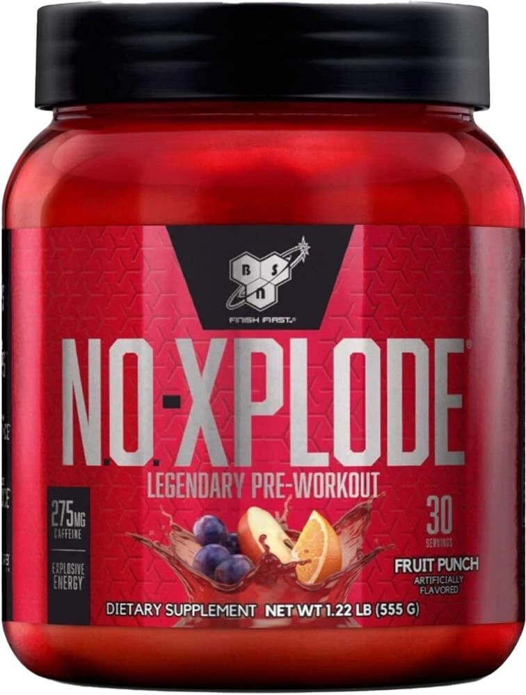 Suplemento Pré-Treino Bsn N.O.-Xplode Igniter Ponche de Frutas (555Gr)