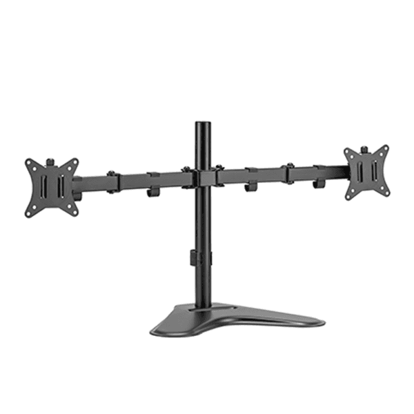 Suporte de Mesa para Monitor Duplo Ftx Ftx66-T024 Articulado Suporta Até 9KG Preto