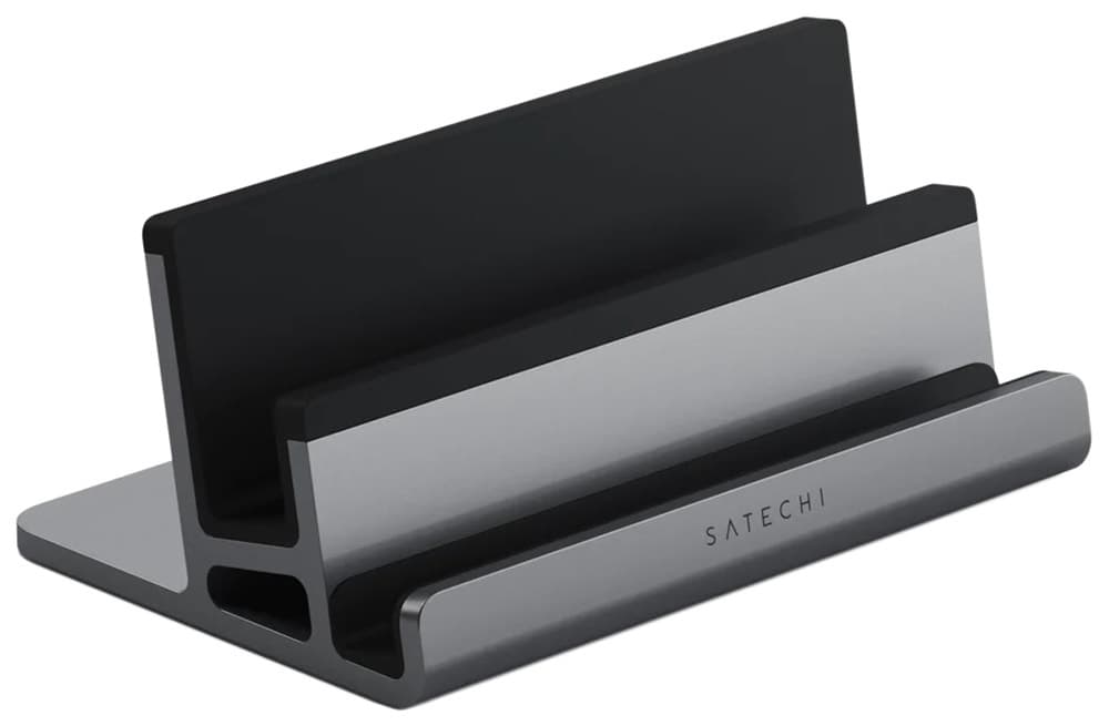 Suporte Duplo Vertical para Laptop Satechi St-Advsm para Mac de 13 e 16" Cinza