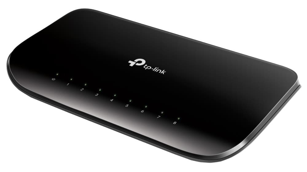 Switch Gigabit de Mesa Tp-Link Tl-SG1008D de 8 Portas