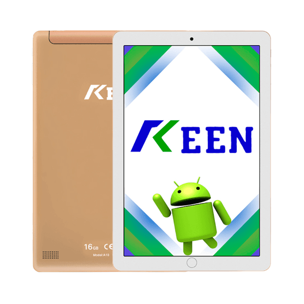 Tablet Keen A10 Dual Sim 16GB 10" 5MP / Vga Dourado