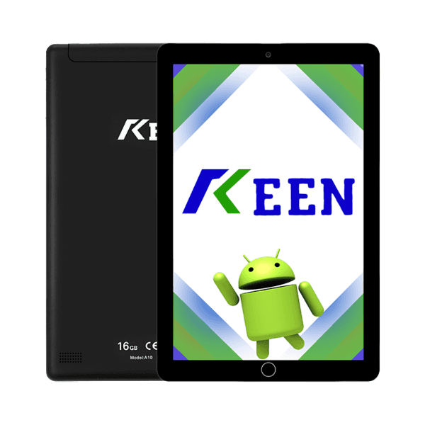 Tablet Keen A10 Dual Sim 16GB 10" 5MP / Vga - Preto