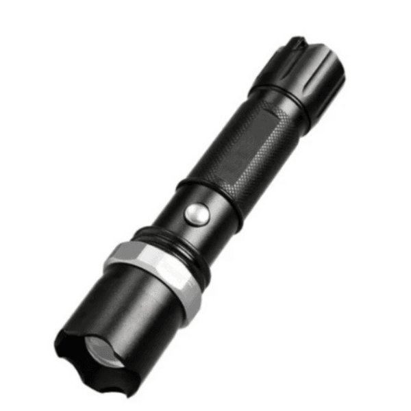 Lanterna Tática Led Mini Swat 807 Multifuncional A Pilha (Não Incluída) Recarregável Preto