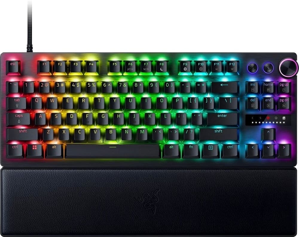 Teclado Gamer Razer Huntsman V3 Pro Tenkeyless 8KHz Preto