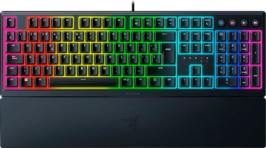 Teclado com Fio Gaming Razer Ornata V3