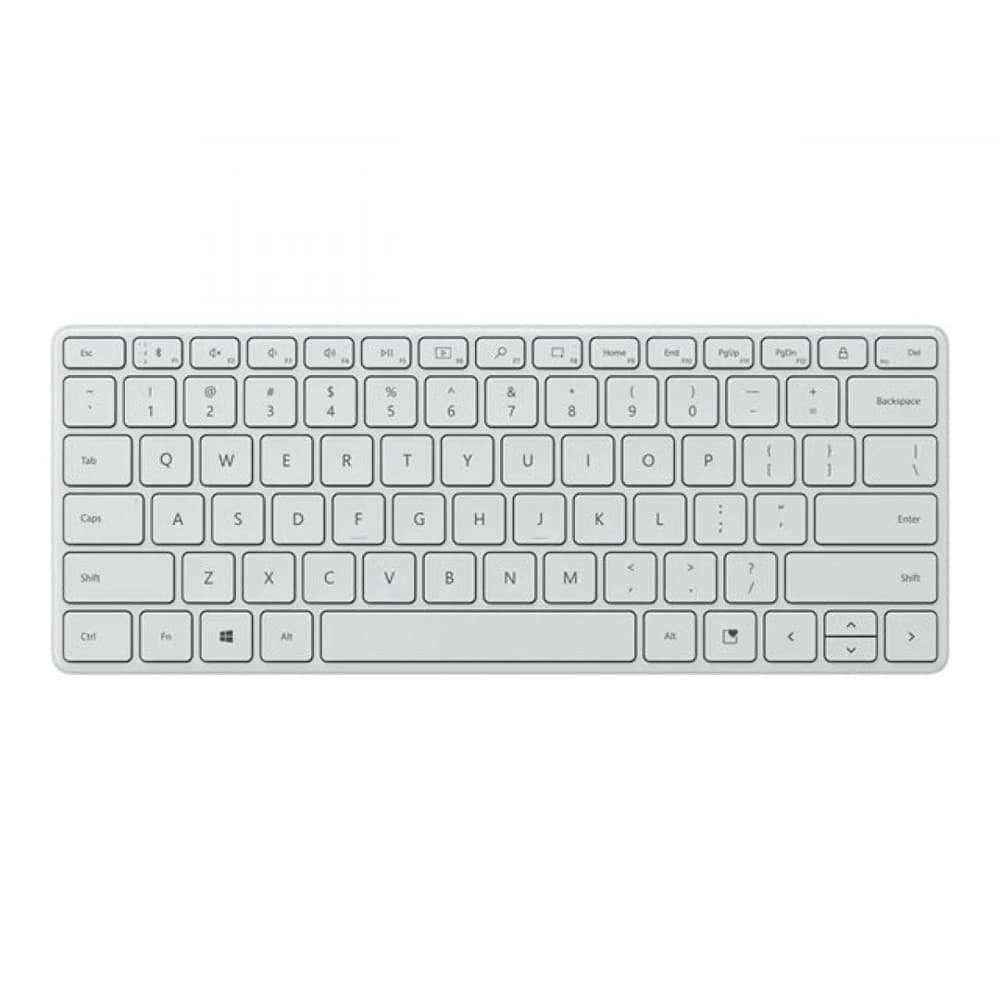 Teclado Compacto Microsoft Bluetooth Glacier