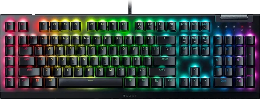 Teclado Gamer Razer BlackWidow V4 X Preto