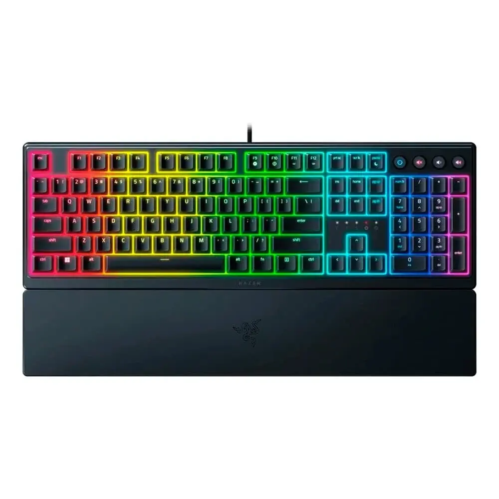 Teclado Mecânico Híbrido Gamer Razer Ornata V3 Chroma RGB USB