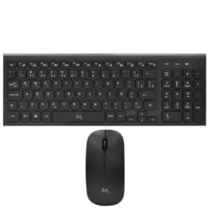 Teclado + Mouse Mtek KM-5515B Wireless / Português - Preto
