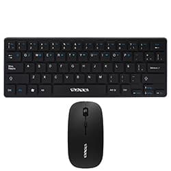 Teclado + Mouse Satellite AK-732G Wireless / Espanhol - Preto