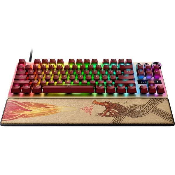 Teclado Mecânico para Jogos Razer Huntsman V3 Pro Tkl Cs2 Edition
