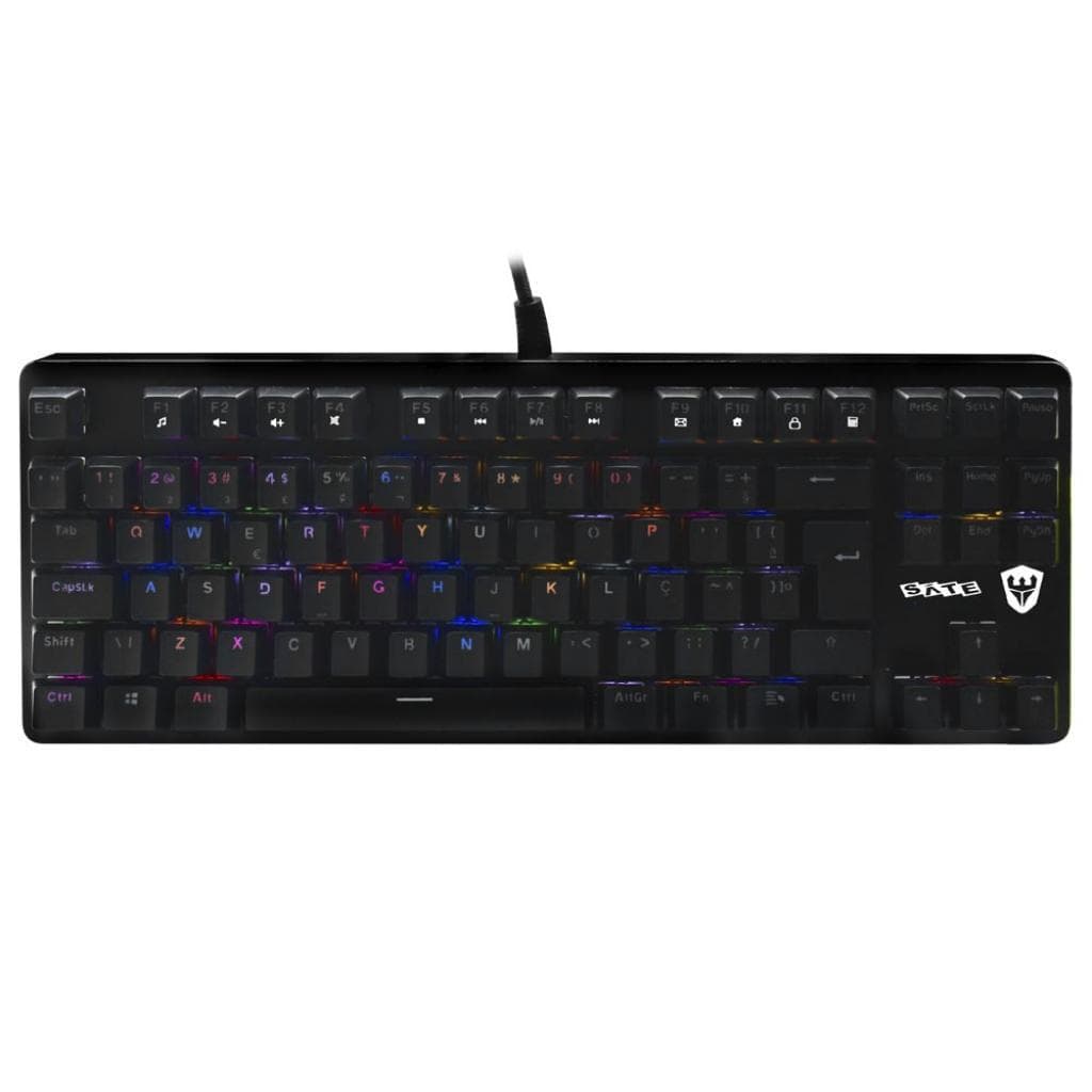 Teclado Mecânico Gamer USB Satellite Gk501 Português