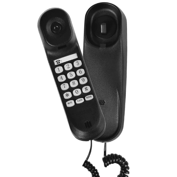 Telefone Fixo com Fio Megastar Ft308 Preto