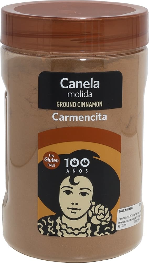Tempero Carmencita Canela Moída 410G
