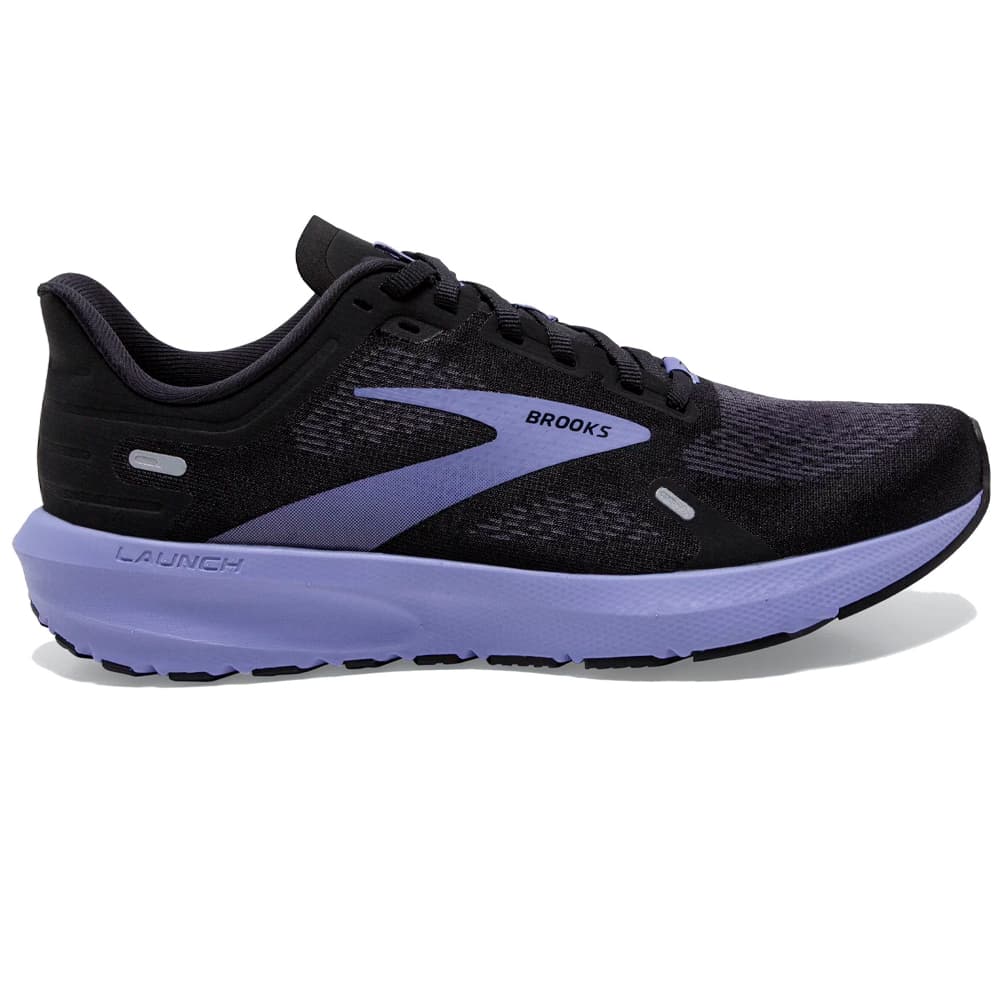 Tênis Feminino Brooks Launch 9 7.5 Preto/Roxo
