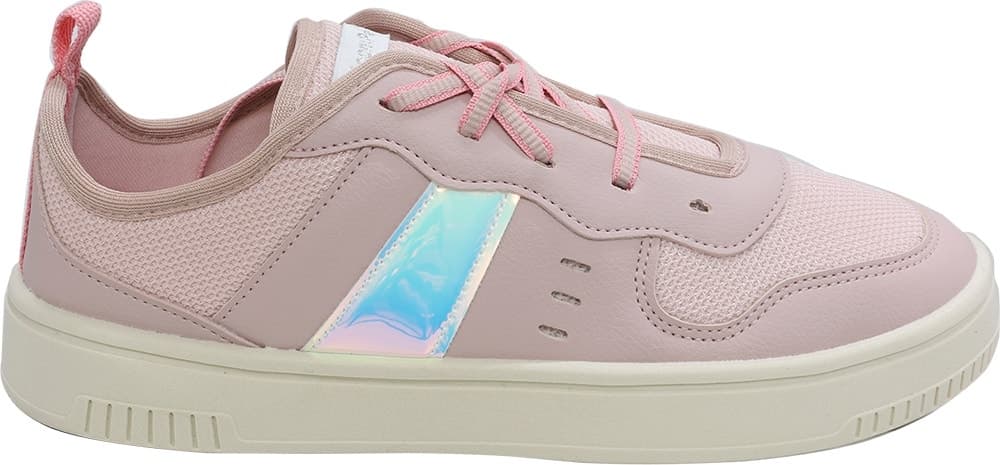 Tênis Infantil Pé com Pé 250074-420 - Rosa/Creme