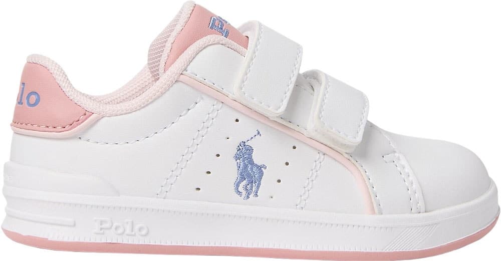 Tênis Infantil Ralph Lauren Rl00558112 Branco/Rosa - Feminino