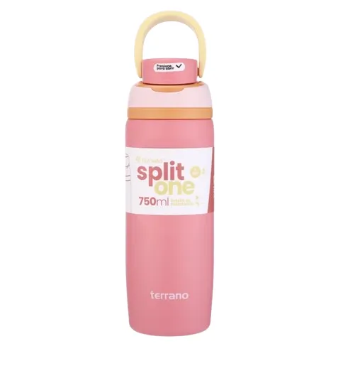 Garrafa Térmica Terrano Split 750ml Coral