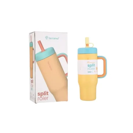 Garrafa Terrano Termito Split Roler 650ml Mostaza