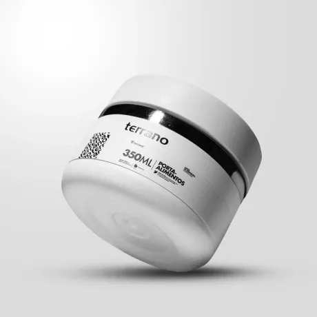 Garrafa Térmica Terrano Porta-alimento 350ml Blanco