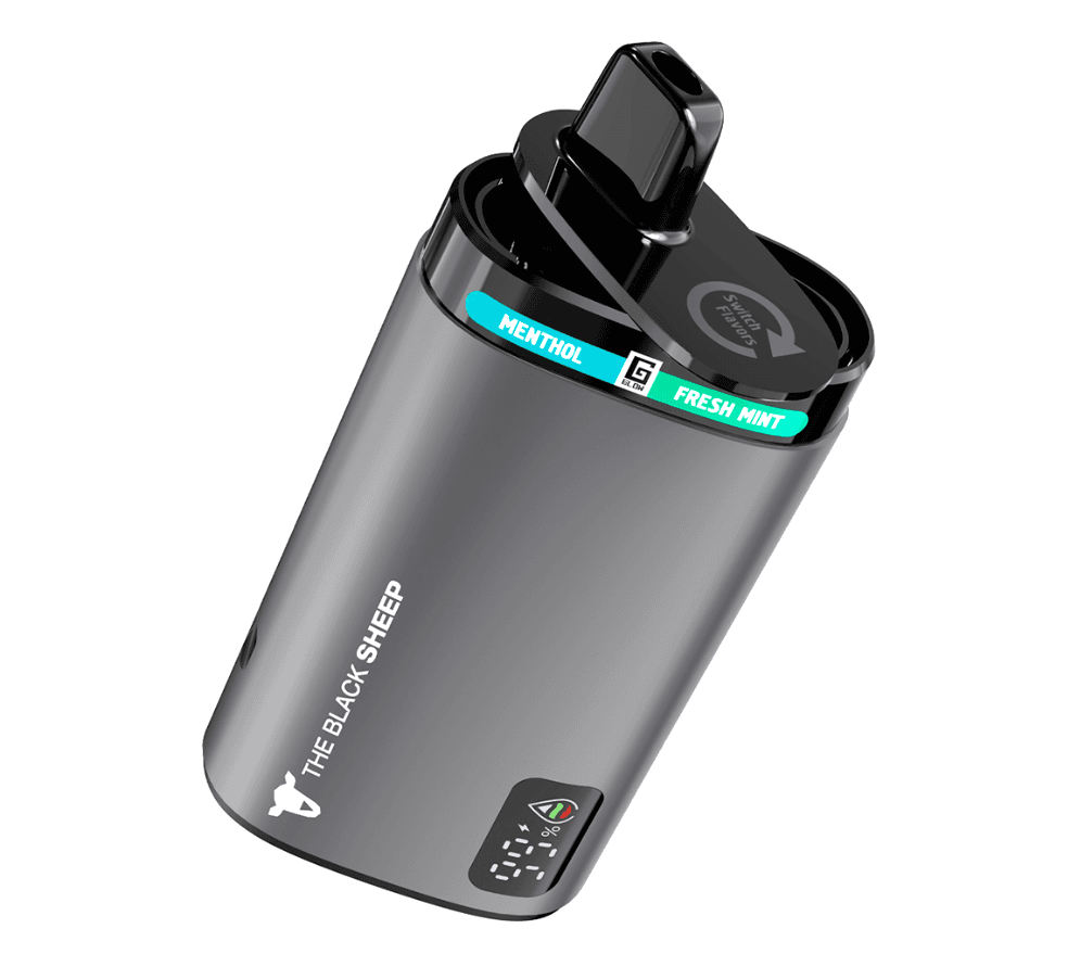 Vape Descartável The Black Sheep 30000PUFFS Mentol/Menta Fresca