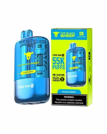 Vape Descartável The Black Sheep Ctp 55K Mixed Berry