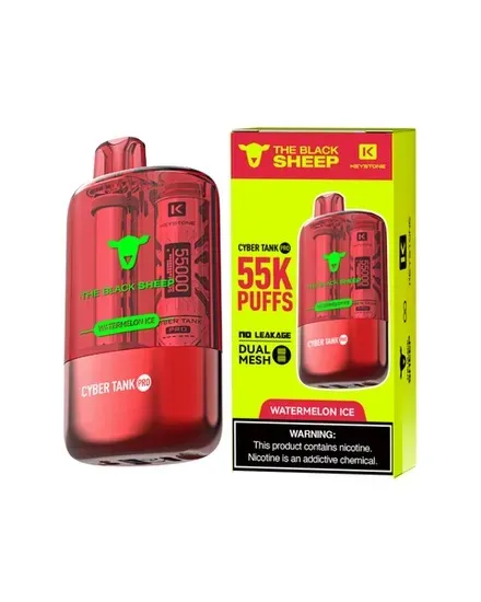 Vape Descartável The Black Sheep Ctp 55K Watermelon Ice