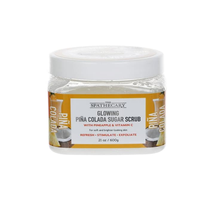 Esfoliante Corporal The Spathecary Glowing Piña Colada Sugar Scrub 600G