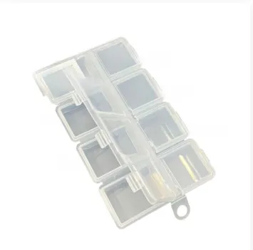 Caixa de Pesca Tiburon H382 10.2X6.2X1.3CM Transparente