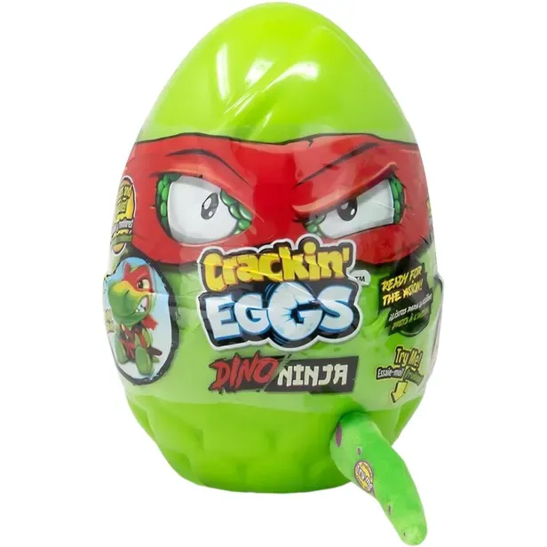 Ovo Surpresa Ninja Tiger Head Crackineggs Sk017