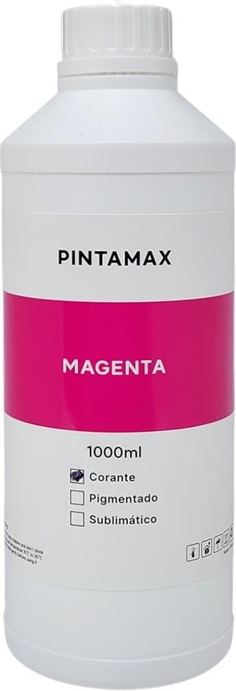 Tinta para Impressora Pintamax Corante 1L Magenta