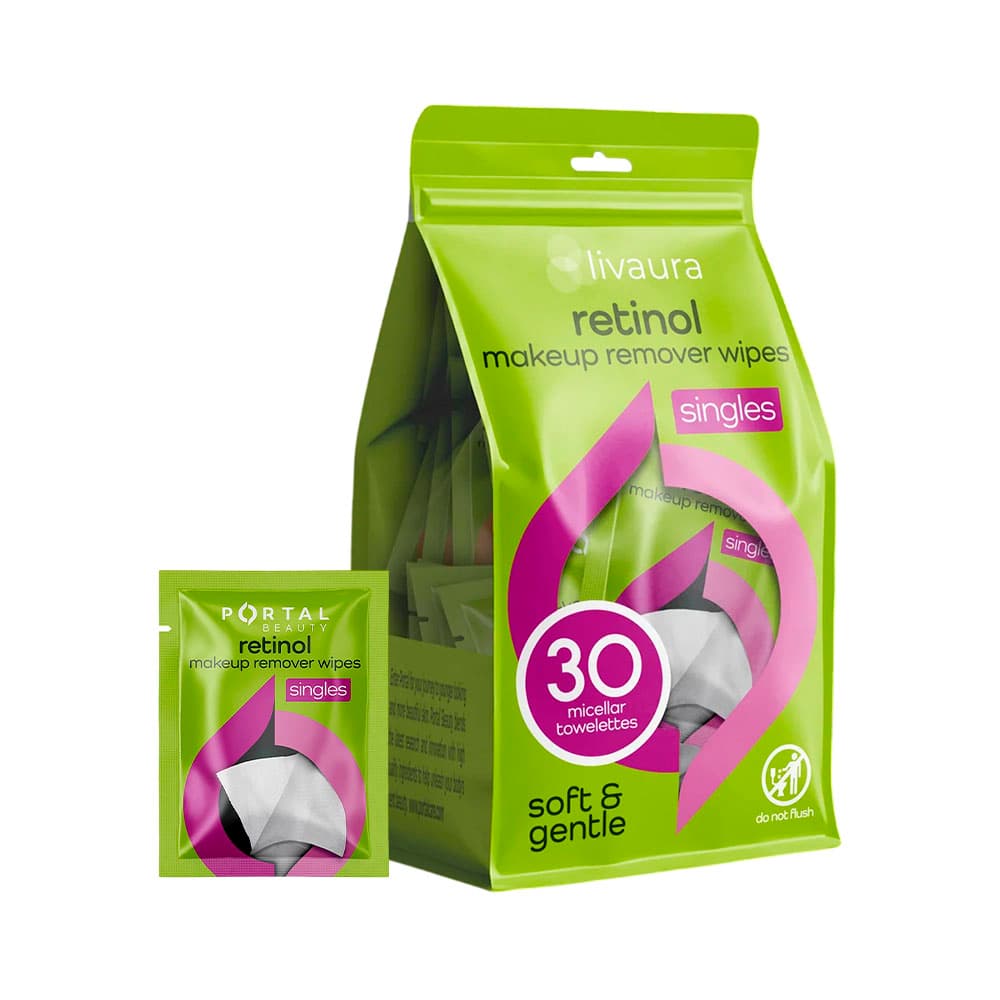 Lenço Demaquilante Skinassist Retinol 30 Unidades
