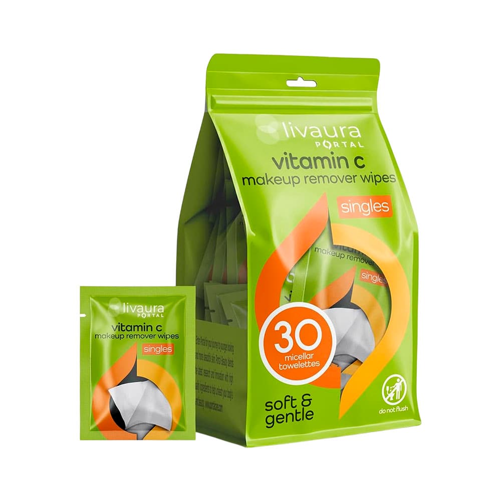 Lenço Demaquilante Skinassist Vitamina C 30 Unidades