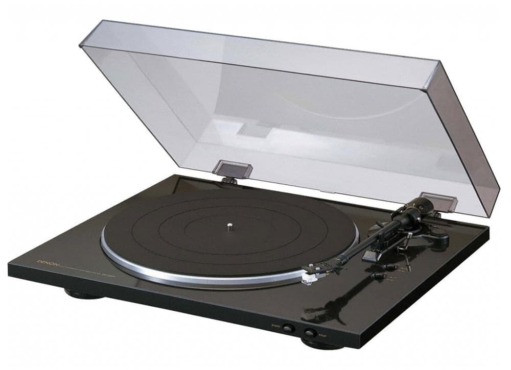 Toca-discos Denon Dp-300F 110V Preto