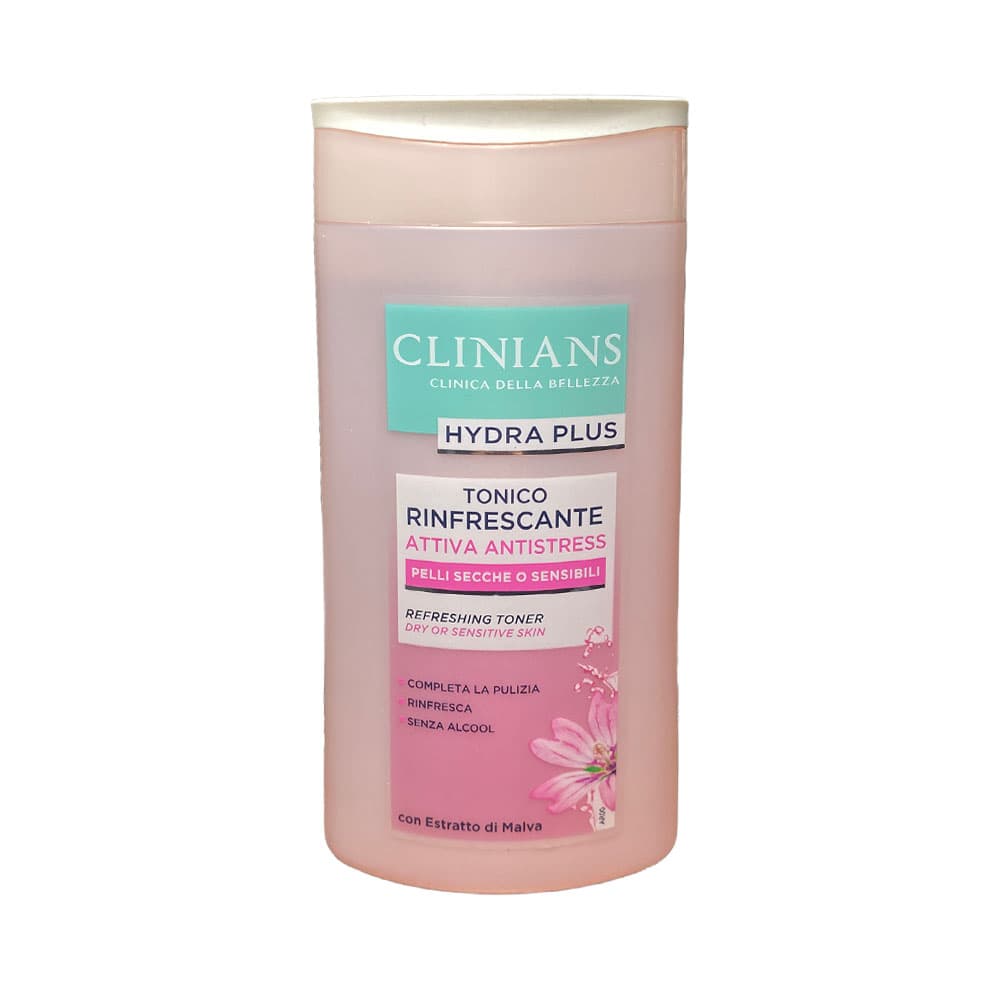 Tônico Clinians Hydra Plus Refrescante Antistress 200ml
