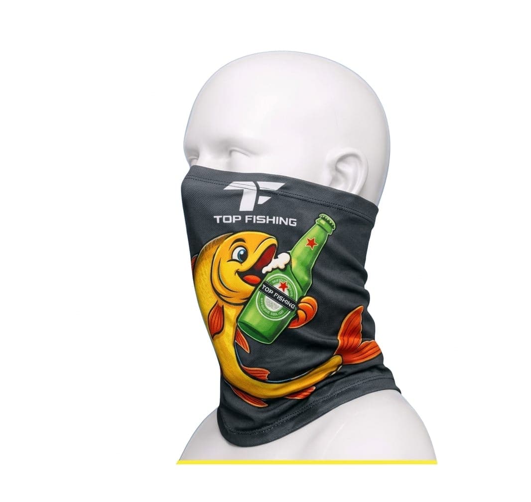 Top Fishing Bragas de Cuello Dourado Beer Proteção Uv 50+