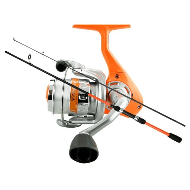 Kit de Pesca Top Fishing Vara Rocket 12-25LB 1.80M + Carretilha Laranja Esquerda