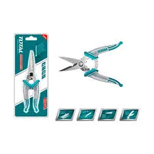 Tesoura para Eletricista Total Tht117871 178MM Aço Inox