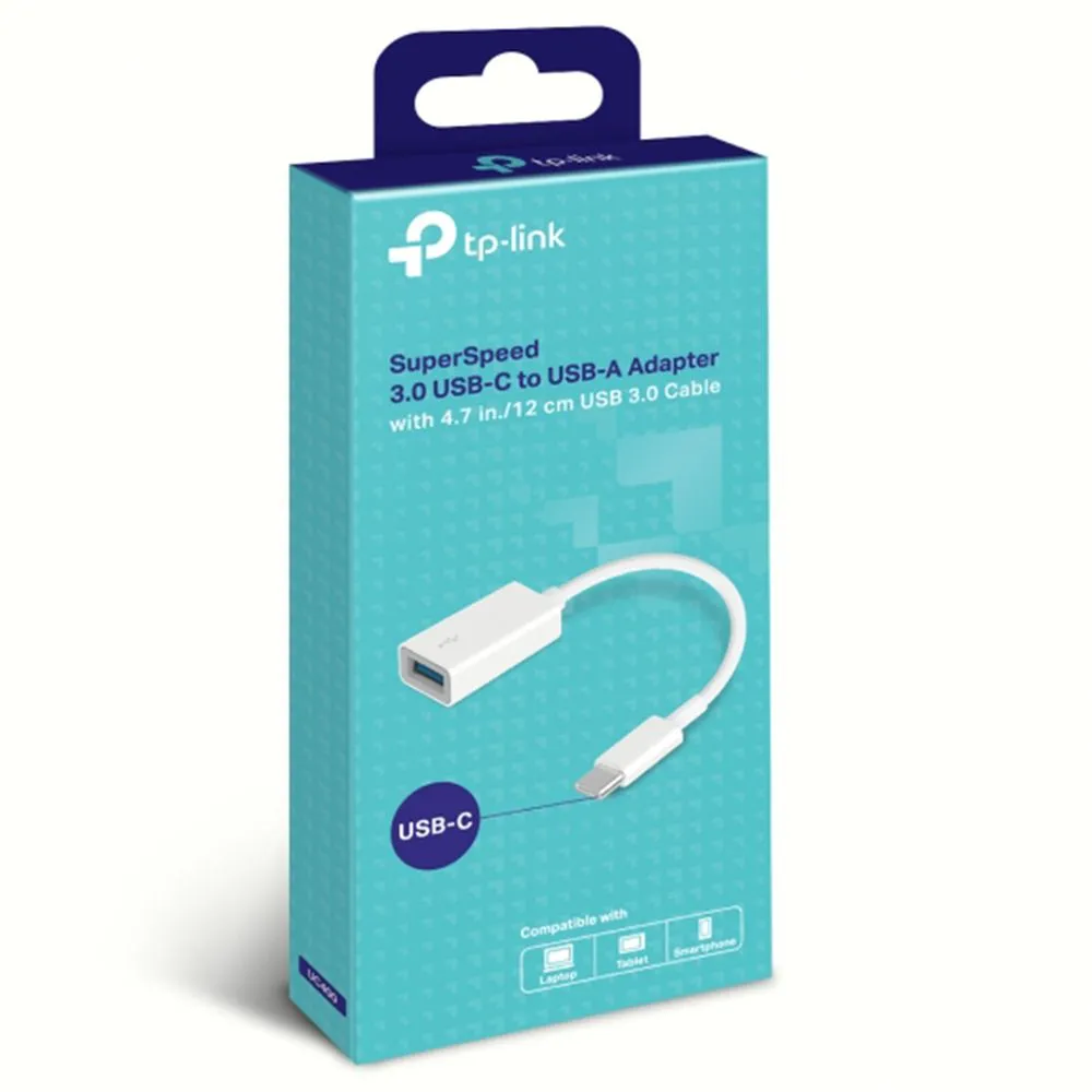 Adaptador Tp-Link Uc400 USB-C para USB-A 3.0