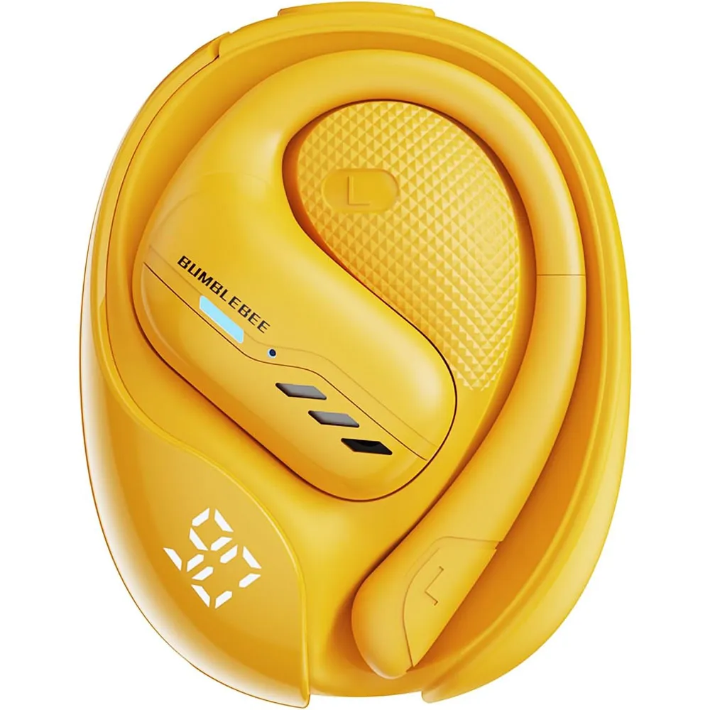 Fones de Ouvido Transformers Auricular Tf-T55 Ows Bluetooth Amarelo