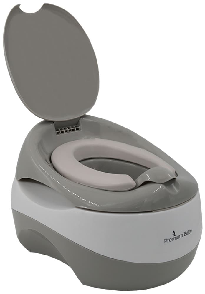 Troninho Premium Baby Pb2225 Baby Potty 3 Em 1 Cinza