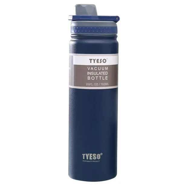 Garrafa Térmica Tyeso Ts-8706B 600ml Azul