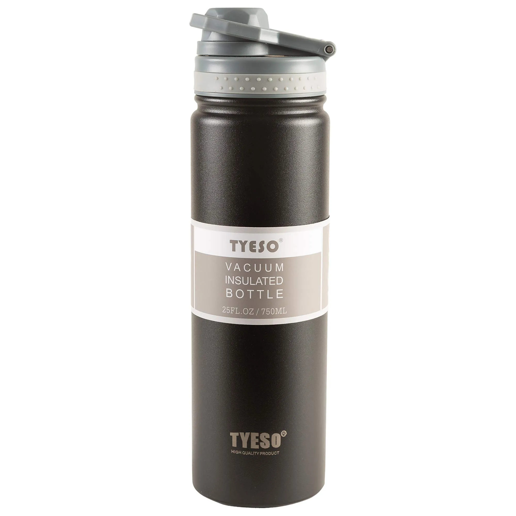 Garrafa Térmica Tyeso Ts-8709B Preto 750ml
