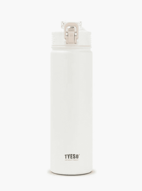 Garrafa Térmica Tyeso Termo Ts-8771C Mz-297 750ml C/pajita Blanco